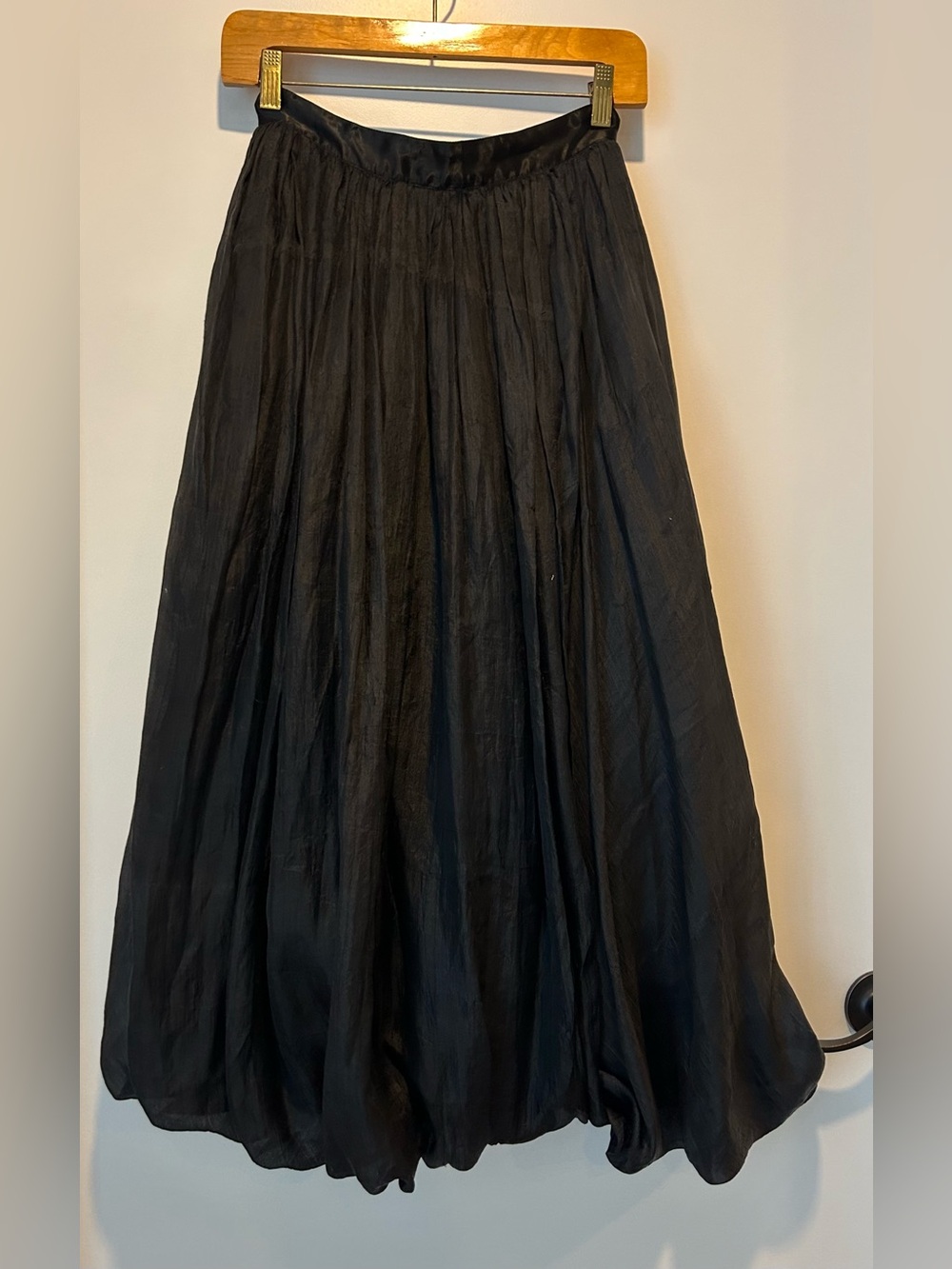 Comme des Garçons Mainline Vintage 100% Silk Bubble Skirt (1987-1992) Rei Kawaku